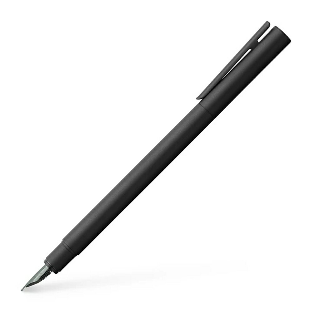 FABER+ CASTELL NEO 黑沙袖珍型 鋼筆*加贈筆套【領券滿額再折千6/30止】
