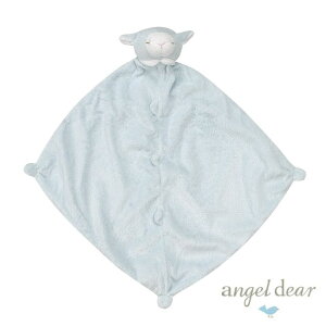 美國Angel Dear 動物嬰兒安撫巾 藍色小羊