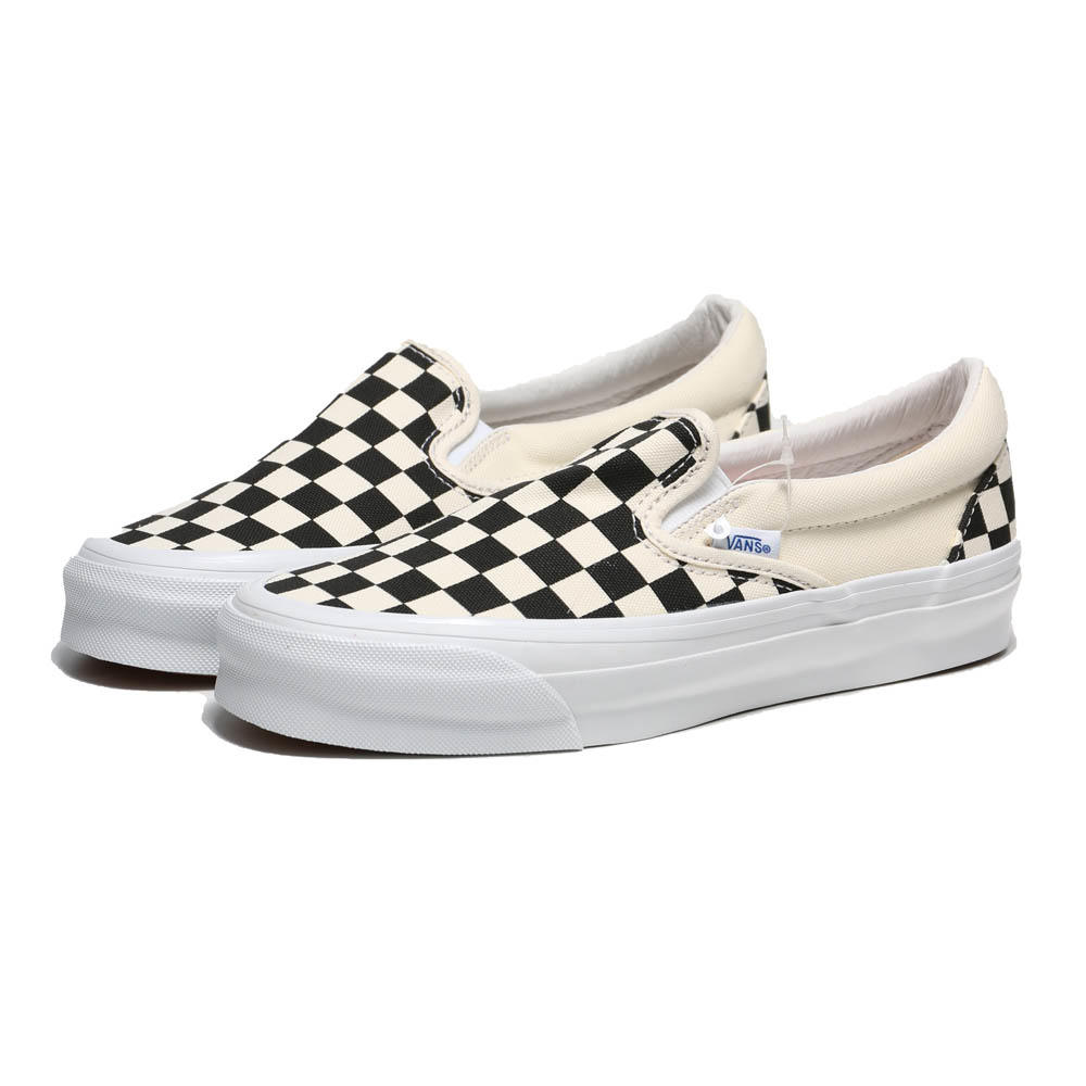 VANS  黑白棋盤格男女休閒鞋