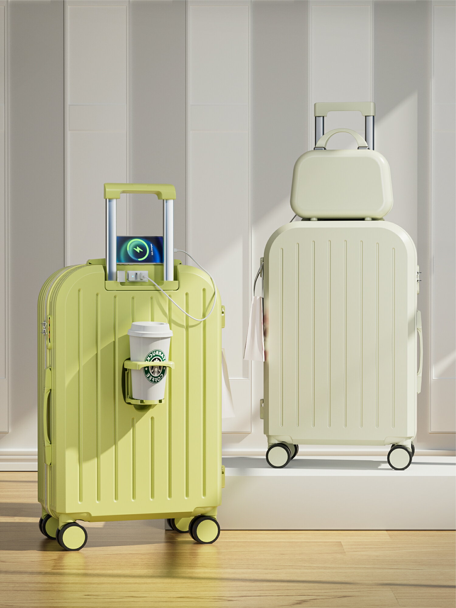 行李箱女新款20寸小型靜音萬向輪密碼箱24男耐用結實旅行箱拉桿箱