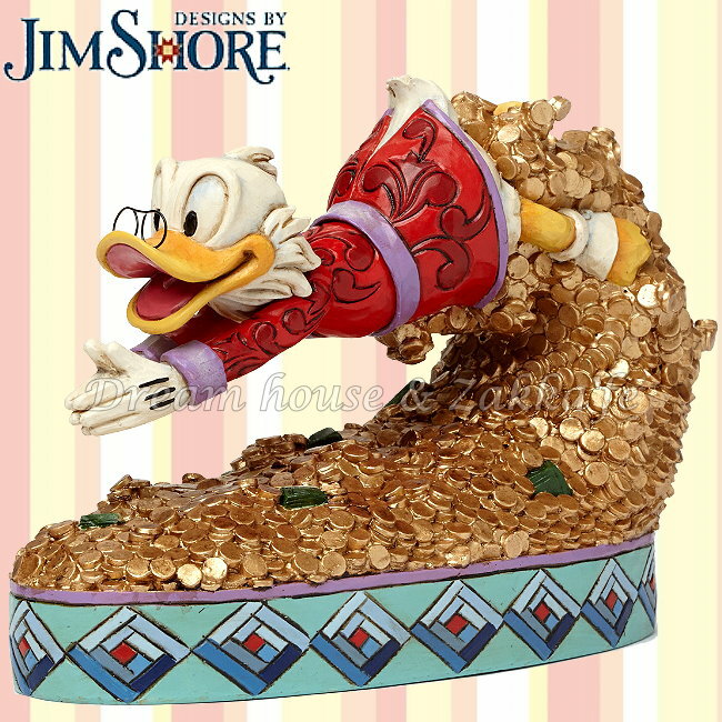 Jim Shore愛木小灣 Disney 唐老鴨 金幣衝浪 ★ 美國ENESCO精品 ★ 夢想家精品家飾 0
