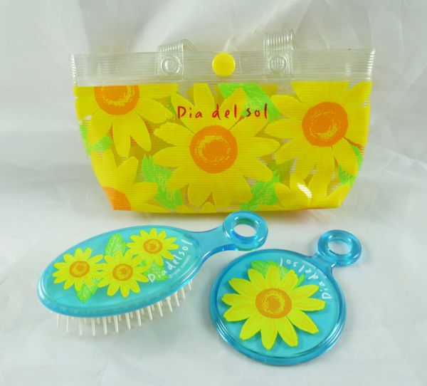 【震撼精品百貨】DiaDelSol 向日葵太陽花 鏡梳組 震撼日式精品百貨