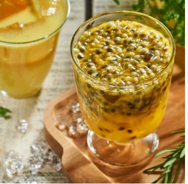 【永大】100%鮮榨果汁系列 - 百香果原汁 百香果100%天然冷凍果汁(百香加籽) 970ml*20入/箱-良鎂 1