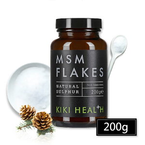奇奇保健 MSM有機硫200g 粉末 素食可 英國原裝 kiki health