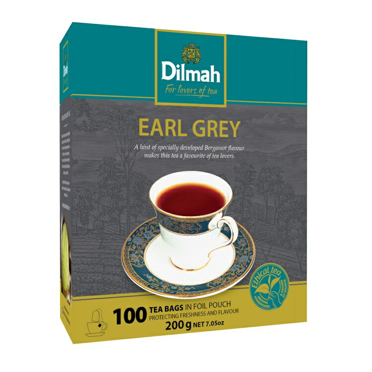 伯爵紅茶《 Dilmah 》斯里蘭卡第一品牌 帝瑪小伯爵茶包 2g*100入/盒--【良鎂咖啡精品館】--【良鎂咖啡精品館】