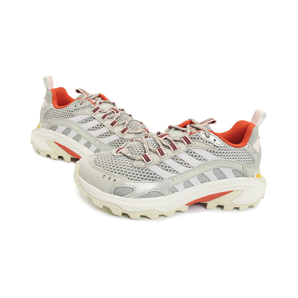 MERRELL(女)MOAB SPEED 2 VENT 2K SE登山健行鞋 女鞋-岩石灰橘色 1