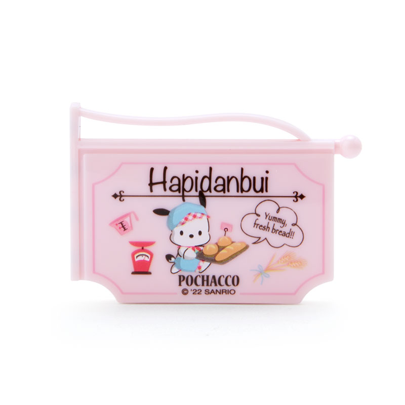 【震撼精品百貨】Pochacco 帕帢狗~日本三麗鷗Sanrio 帕恰狗磁鐵看板-美食*83328
