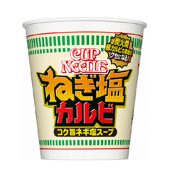 【江戶物語】Nissin 日清 BIG 杯麵 蔥鹽風味 97g 大碗 泡麵 CUP NOODLE 日本原裝 日本進口