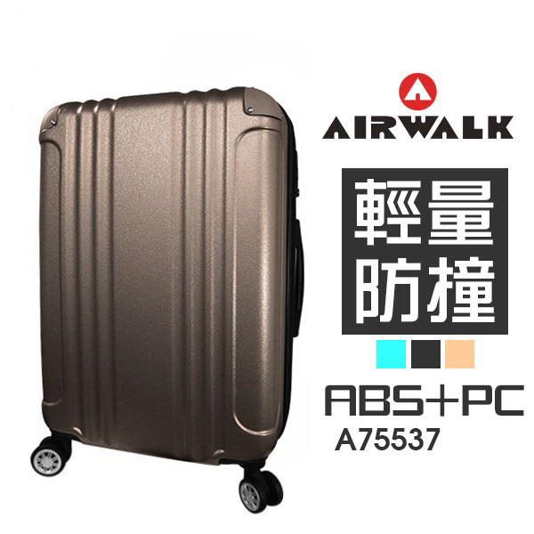 <br/><br/>  【加賀皮件】 AIRWALK 28吋 ABS+PC 可擴充加大 硬殼拉鍊 多色可選 行李箱 旅行箱<br/><br/>