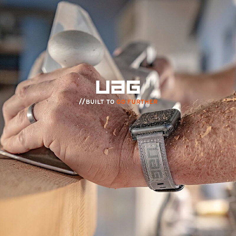UAG Nato 潮流 尼龍 錶帶 適用 Apple Watch 42 44 45 49 mm 8