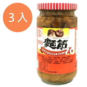金蘭香菇麵筋396g(3入)/組【康鄰超市】