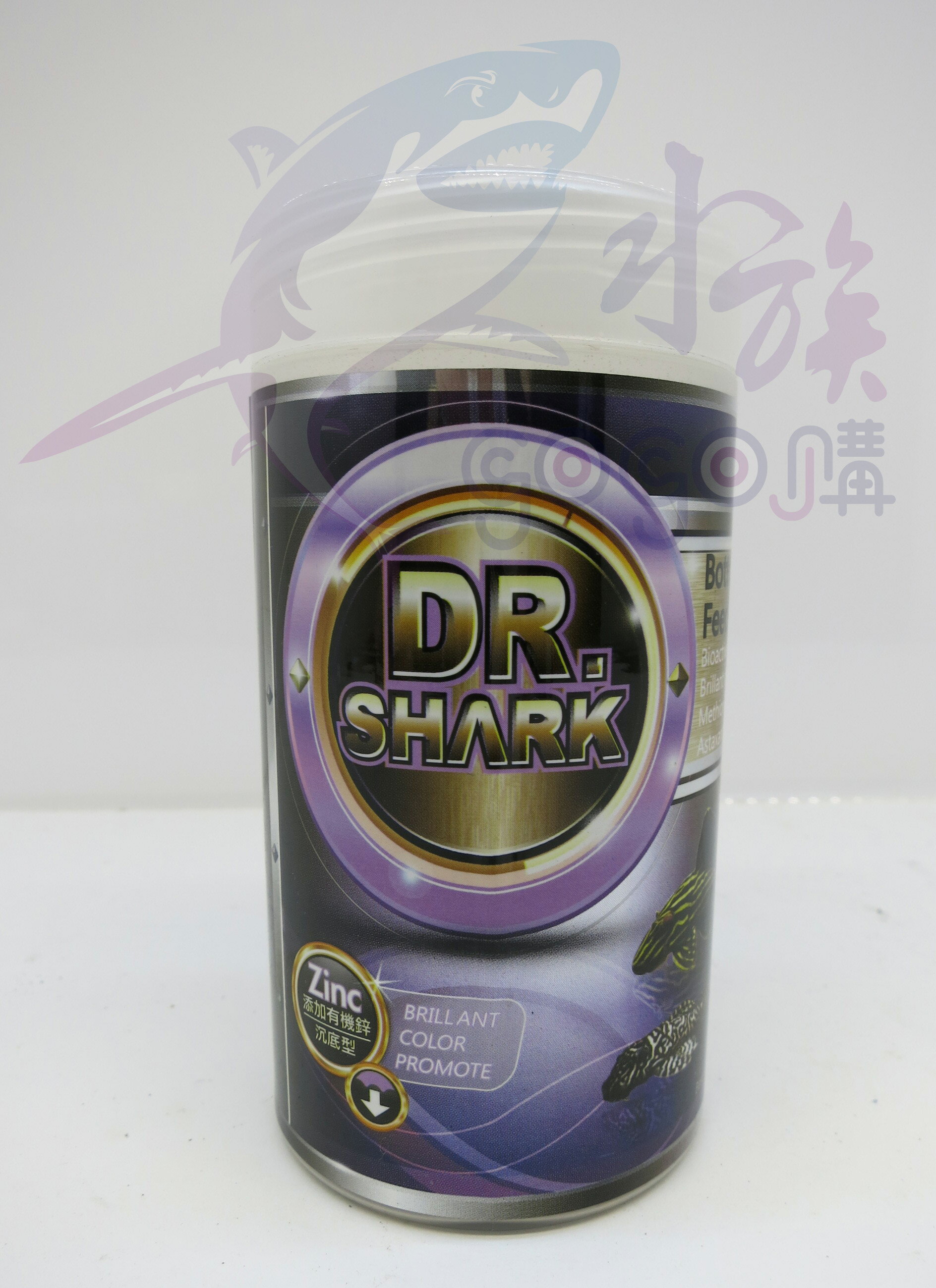 【水族嚇嚇叫】Dr.Shark 鯊魚博士 螺旋藻異形專用 120g 沉底性 適各類型底棲魚種 異形 鼠魚 豬鼻龜