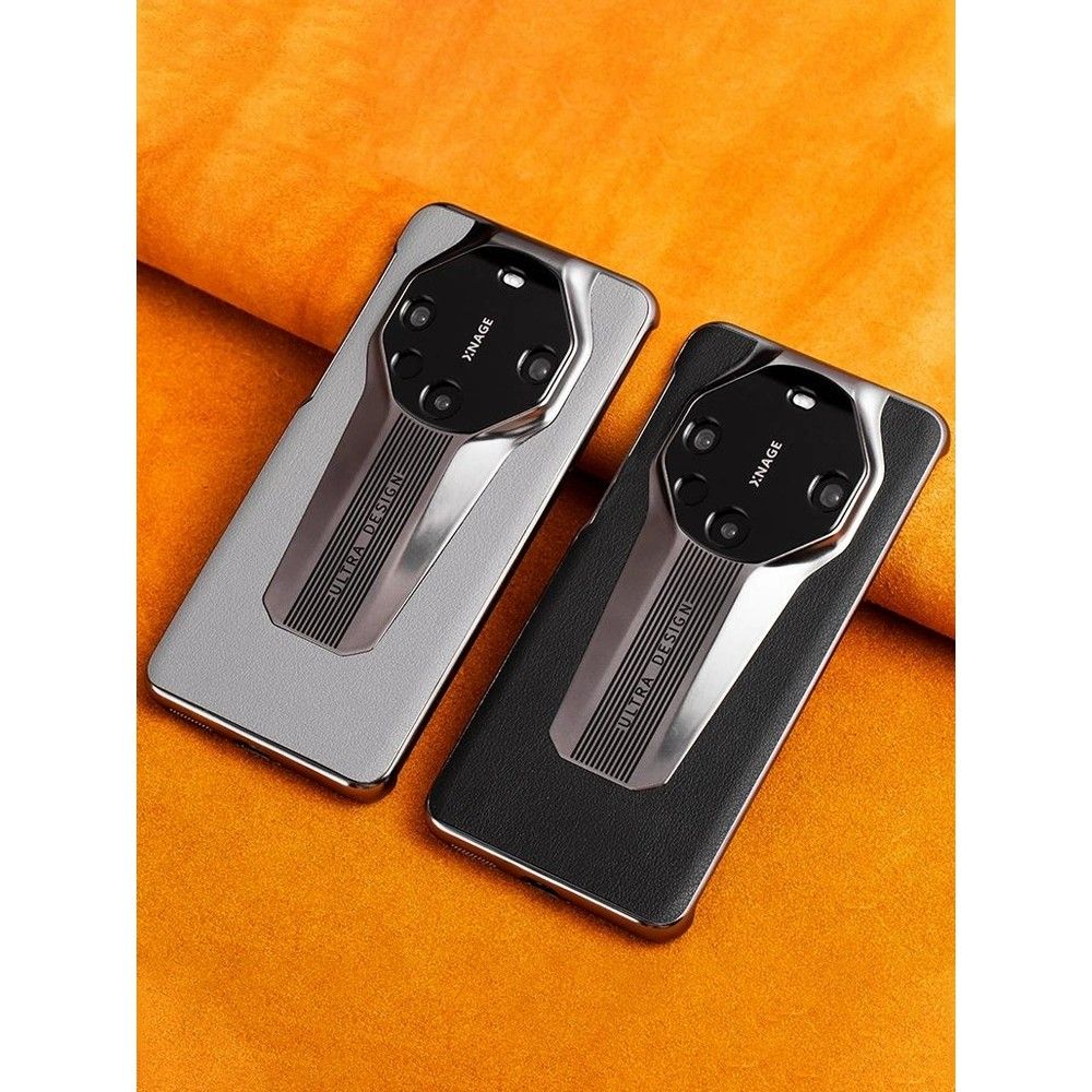 免運 手機保護殼 適用華為Mate60Pro電鍍磨砂高階手機殼60RS非凡大師輕奢商務防摔 最低價 快速出貨