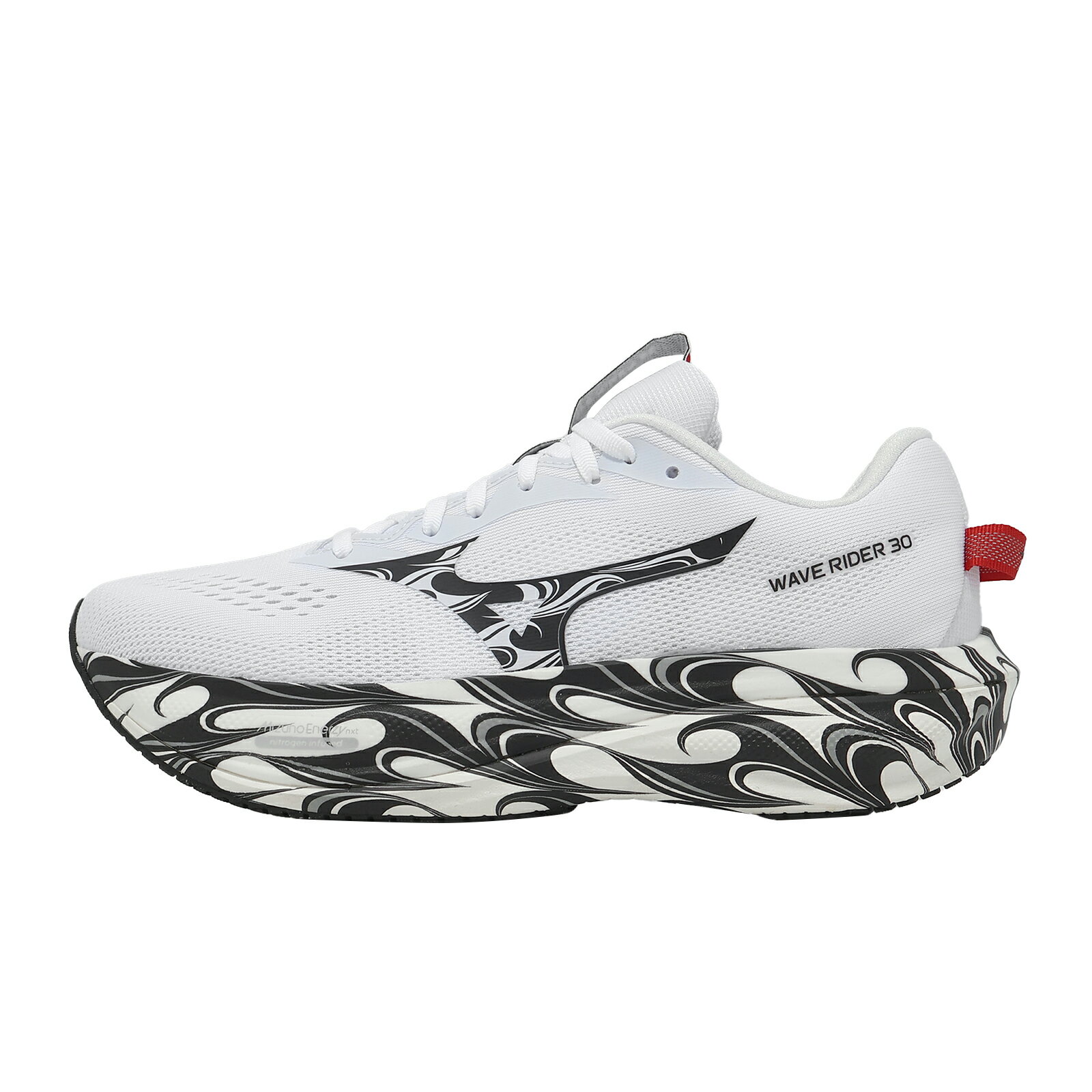 Mizuno 美津濃 慢跑鞋 Wave Rider 30 男女鞋 白 30週年紀念 緩震 運動鞋 J1GU2623-81