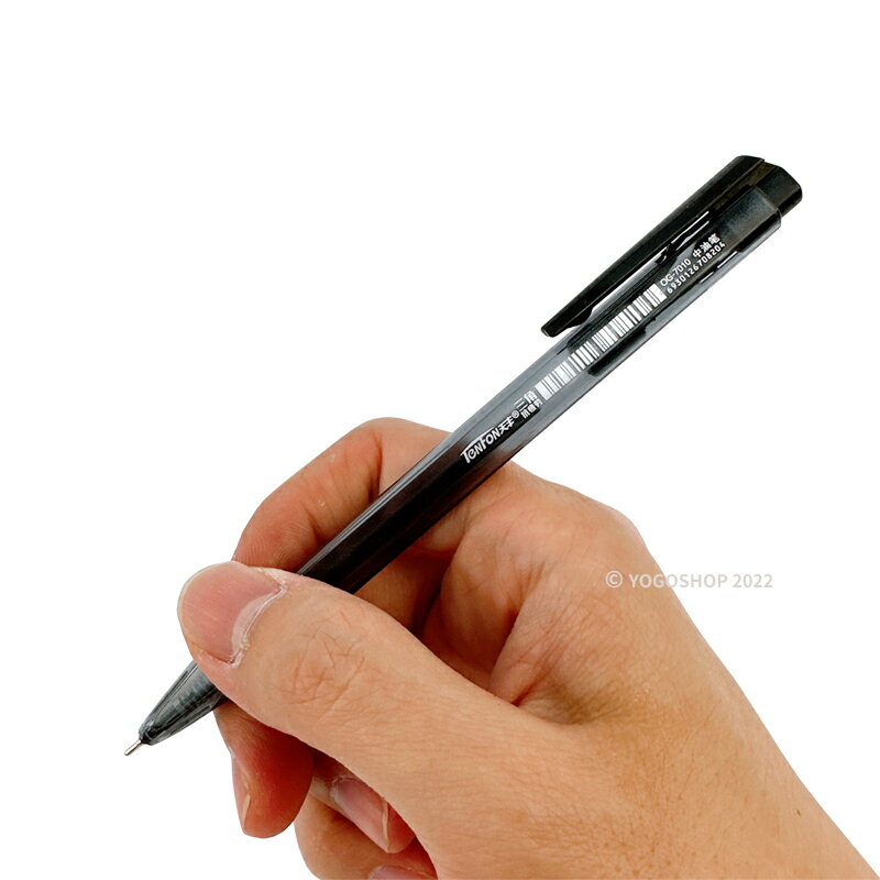天豐 中油筆 OG-7010 三角筆桿 /一支入(定8) 0.7mm 自動原子筆 絲滑 超好寫原子筆 藍 紅 黑 中性筆-奏【APP滿額下單4%點數(單一帳號最高1000點)】7/31止 5