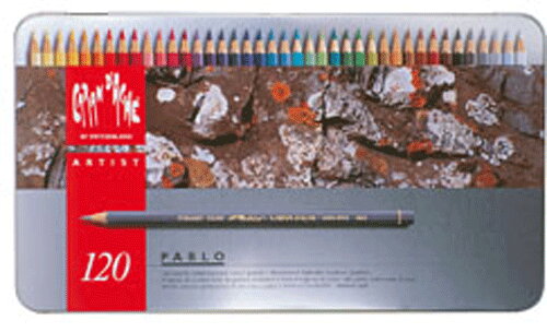 瑞士Caran d Ache卡達 專家級PABLO油性120色彩色鉛筆*666.420