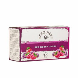 Brodies 蘇格蘭茶 風味茶包 綜合莓果 Red Berry Crush 20包/盒