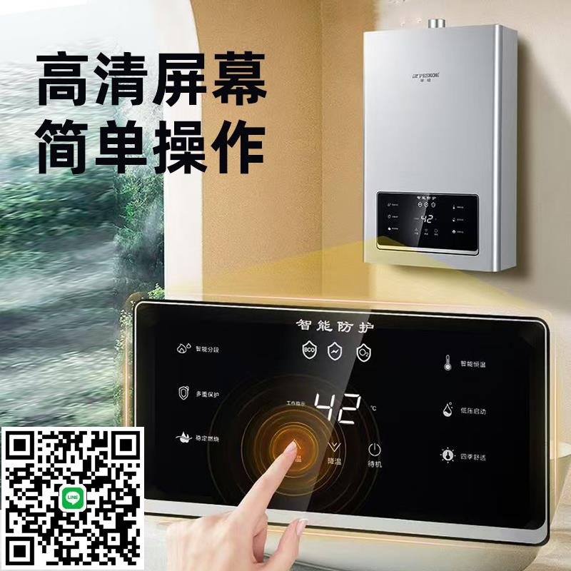 半球家用燃氣熱水器強排式平衡式即熱式浴室節能防凍天然氣液化氣