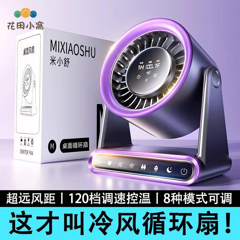 桌面 辦公室小型風扇 超強力製冷電風扇 超長續航usb充電神器靜音 [PP0510023]