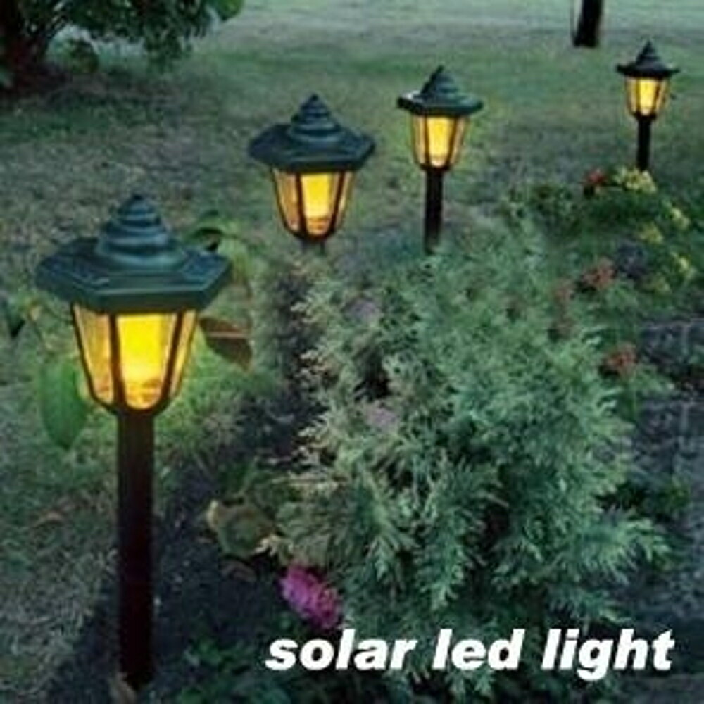 太陽能燈 戶外歐式六角太陽能燈LED庭院燈草坪燈花園景觀落地燈防水路燈 唯伊時尚