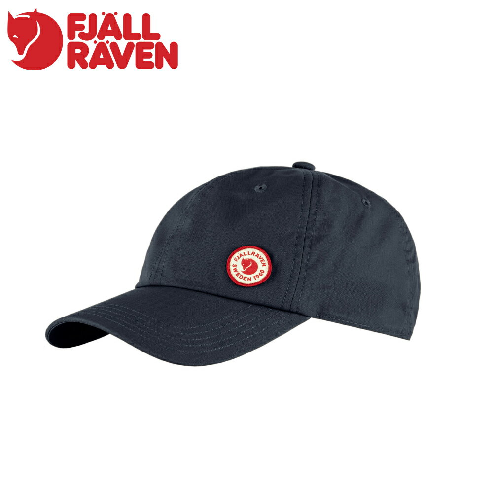 【Fjallraven 小狐狸 Fjallraven Logo 棒球帽《暗深藍》】F13100181/登山/鴨舌帽/遮陽帽