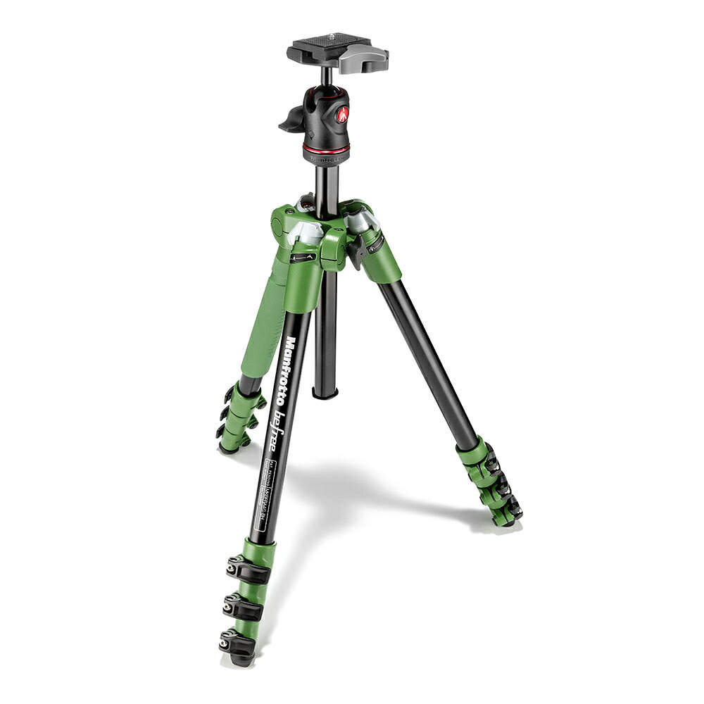 限時★.. Manfrotto 義大利 曼富圖 Befree 鋁合金四節腳架套組 MKBFRA4G-BH 綠色 正成公司貨【夏日限時 全館點數5倍送】