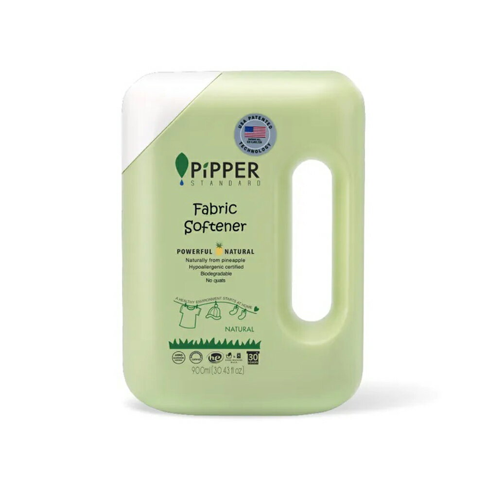 PiPPER 鳳梨酵素 天然 低敏 無刺激 柔軟精 天然 900ml H7705 (PA0101012)
