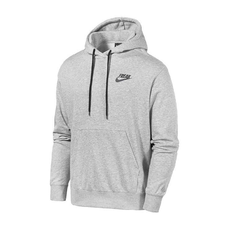 【毒】NIKE Giannis Pullover Hoodie 希臘怪物 字母哥 帽T 灰黑 男款 CZ0440-063【領券折222｜Cube卡+APP下單最高10%回饋】