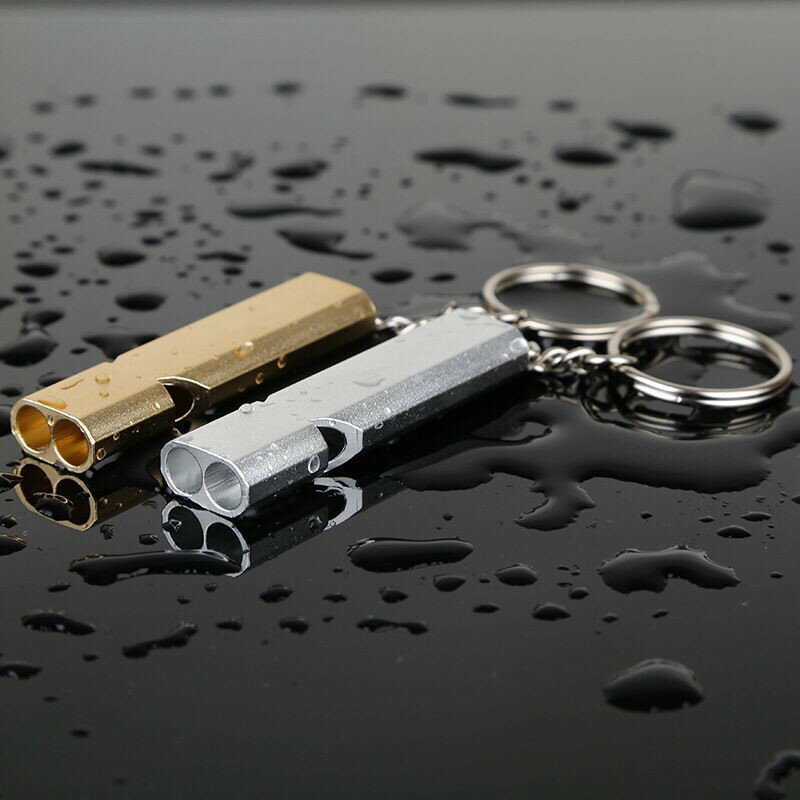 鳥類訓練哨 超聲波口哨 鴿子訓飛口哨 鴿子放飛哨 高頻雙管求生哨 野外求生口哨 求助防衛口哨 精緻鑰匙圈【現貨】