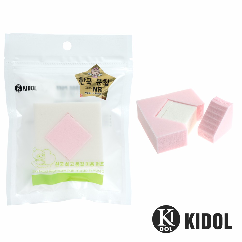 韓國KIDOL 柔彩多功能10切海棉 (10入) 8-0058