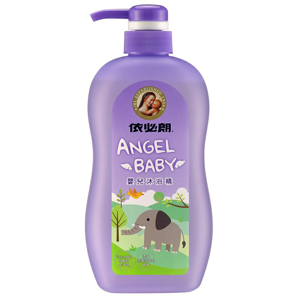 依必朗 Angel Baby 嬰兒沐浴精 (600ml/瓶)【杏一】