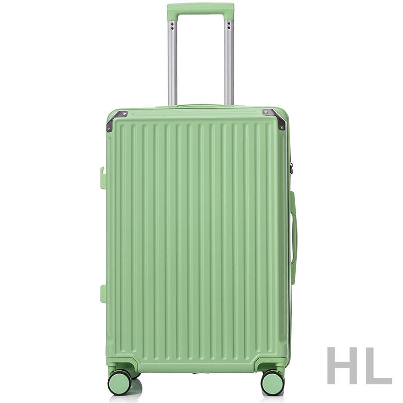 HL 行李箱女拉桿箱旅行箱男充電新款20寸小型登機箱密碼輕便皮箱子24