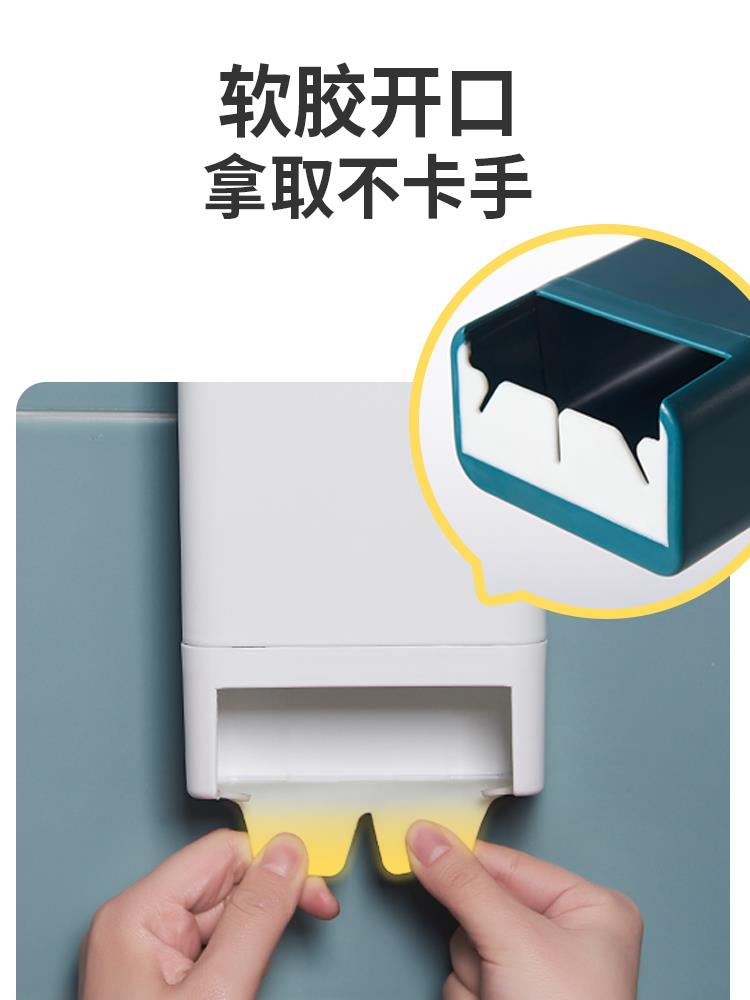 廚房垃圾袋收納神器家用塑料袋袋子方便袋抽取盒壁掛大容量收納盒
