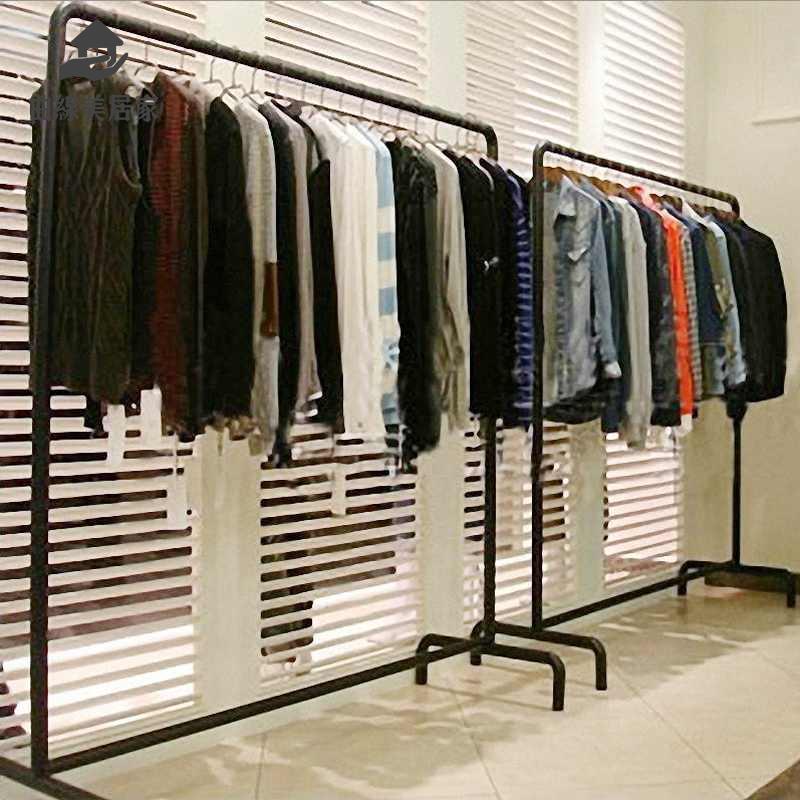 免運 衣帽架 置衣架 落地式衣架 臥室內家用晾曬被子衣服架桿宿舍陽臺簡易折疊衣帽架子【yyy】