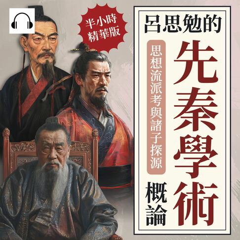 【有聲書】呂思勉的先秦學術概論：思想流派考與諸子探源 0
