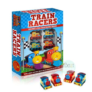 Train Racers | 火車 | 迴力車 | 軌道車 | 禮物 | 拼圖 | DIY | 小火車 | 組裝 |