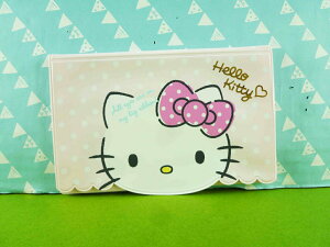 【震撼精品百貨】Hello Kitty 凱蒂貓 存摺套 粉大頭【共1款】 震撼日式精品百貨
