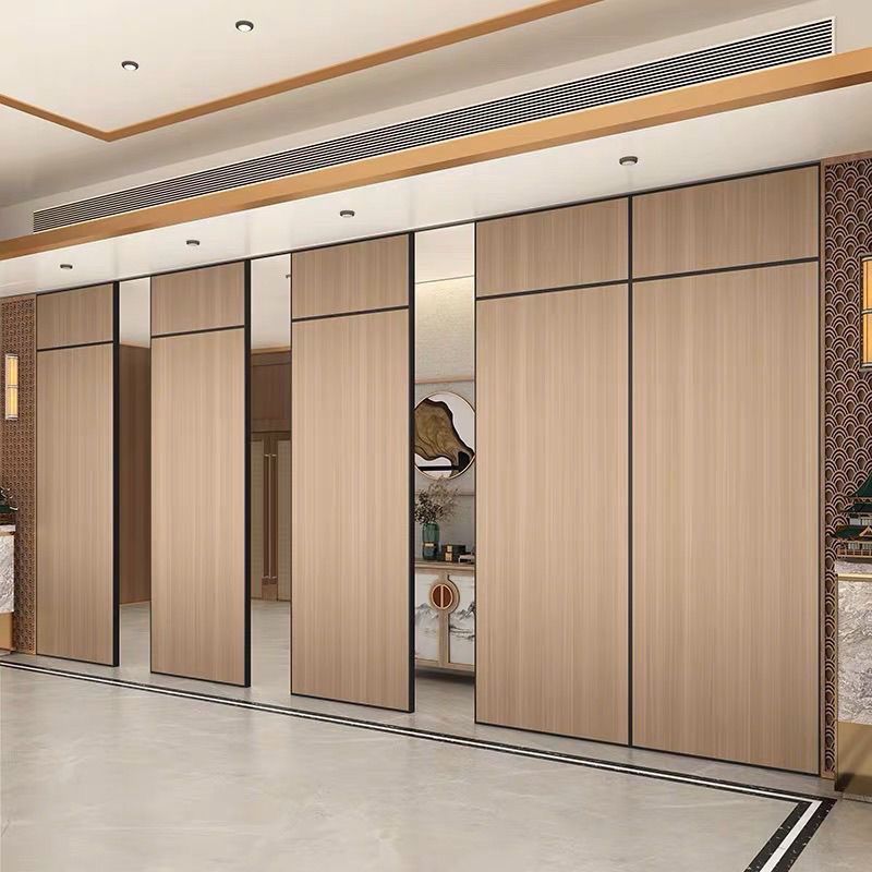 臺灣公司貨 可開票 酒店隔斷墻宴會展廳移動屏風會議室隔音飯店包廂推拉折疊活動隔墻 快速發貨