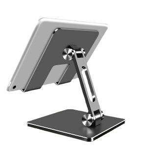 平板架【強化合金版】鋁合金平板支架 桌面支架適用4-12吋 桌面 折疊式支架 鋁合金 懶人支架 平板手機支架 平板
