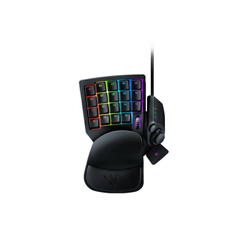 Razer 雷蛇 塔洛斯魔蠍 Tartarus V2 人體工學機械式薄膜小鍵盤/RZ07-02270100-R3M1