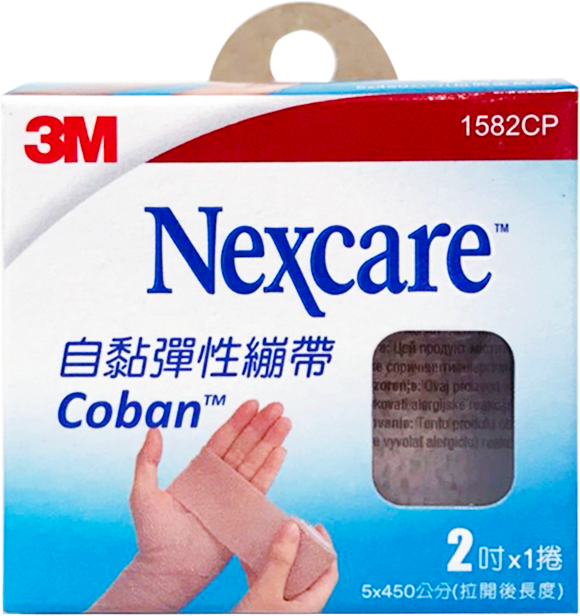 【醫護寶】3M-自黏彈性繃帶 膚色 2