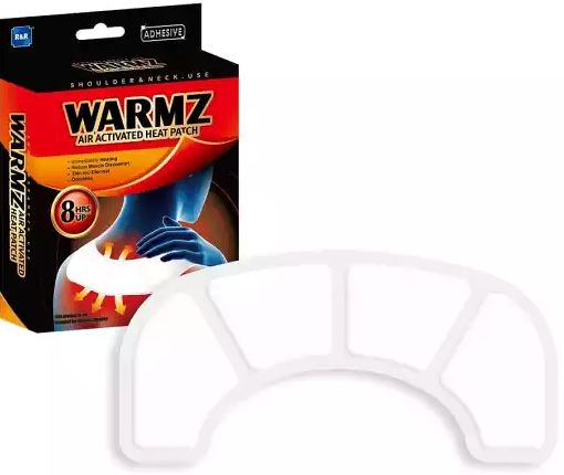 R&R WARMZ 溫熱適 熱敷貼片 頸椎/肩/下腰椎/腰背用五截式/腹部/膝蓋/足部 萊禮生醫 長效發熱 免搓揉 3