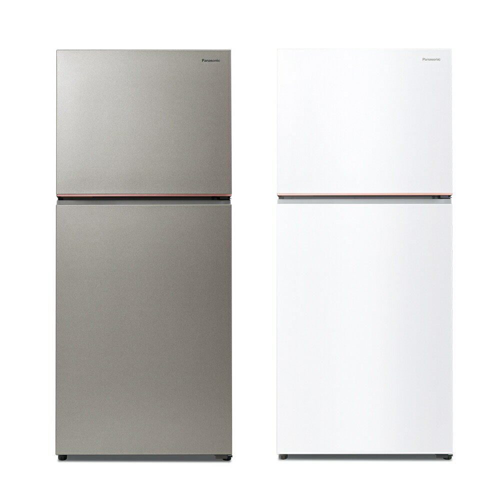 【Panasonic】 無邊框鋼板580L雙門電冰箱 NR-B586TV(星礦銀/燦雪白)