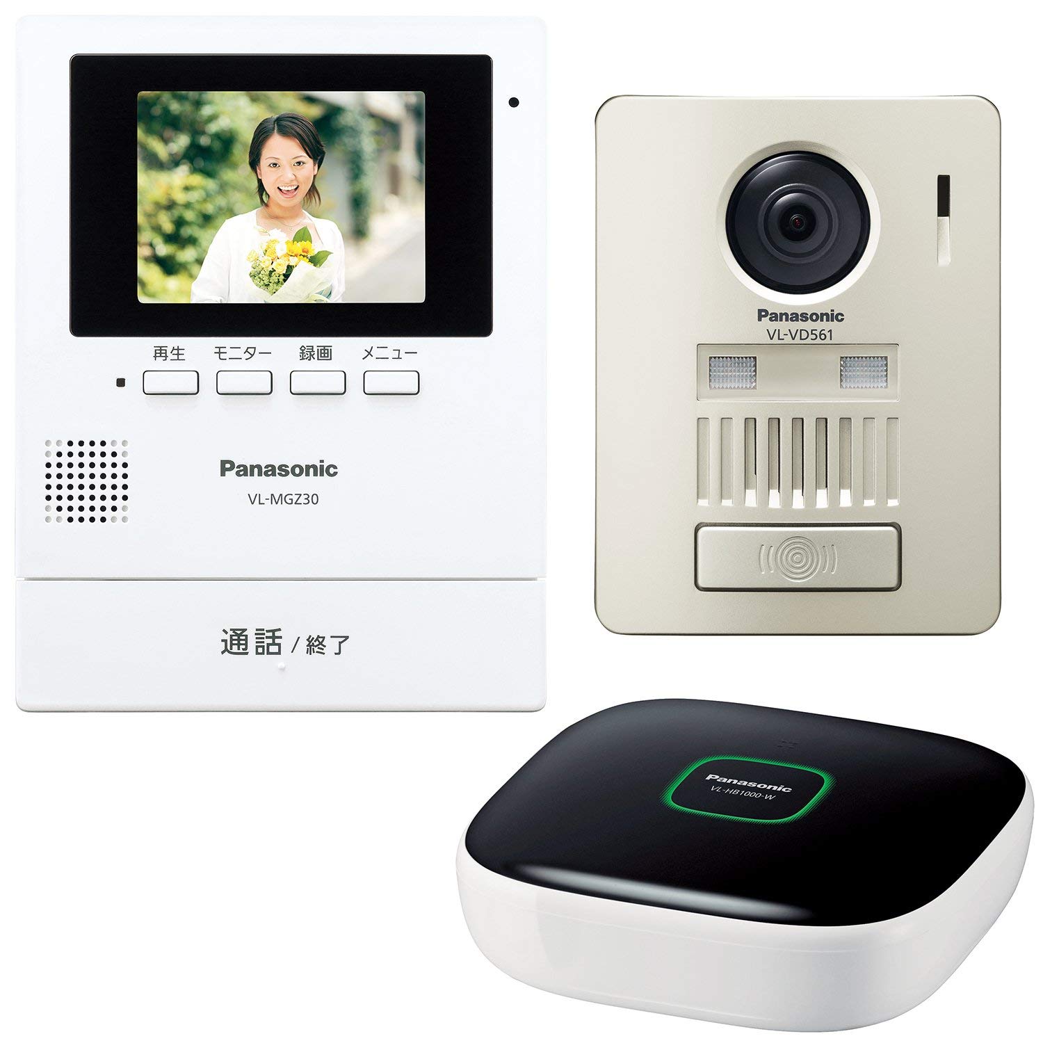 日本公司貨 國際牌 Panasonic VL-SGZ30K 視訊門鈴 3.5吋 LED照明 錄影 廣角 日本必買代購