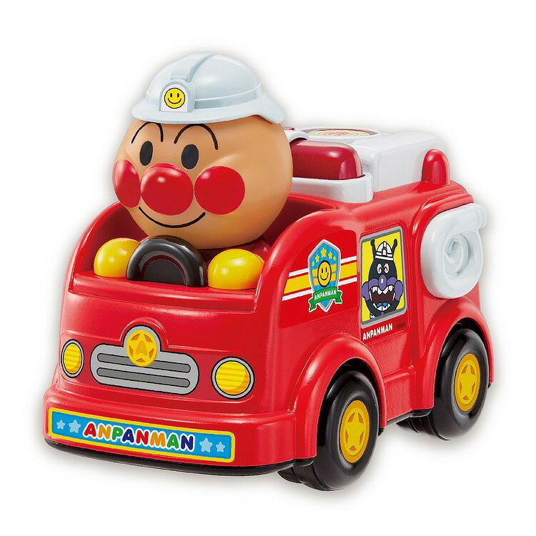 真愛日本 麵包超人 ANPANMAN 消防車 消防員 聲光 音樂 消防玩具車 玩具 小車子 幼兒 玩具