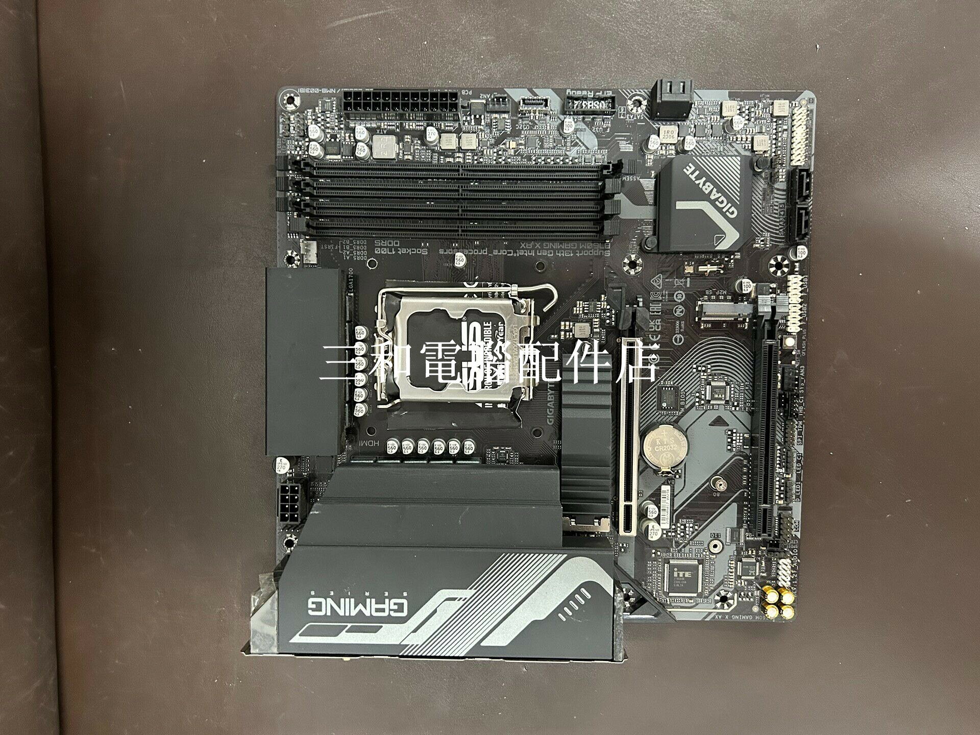技嘉 B760M GAMING X WiFi D5 主機板 13600KF 相容 2023 世代 拆機配件 實拍 M 2 插槽