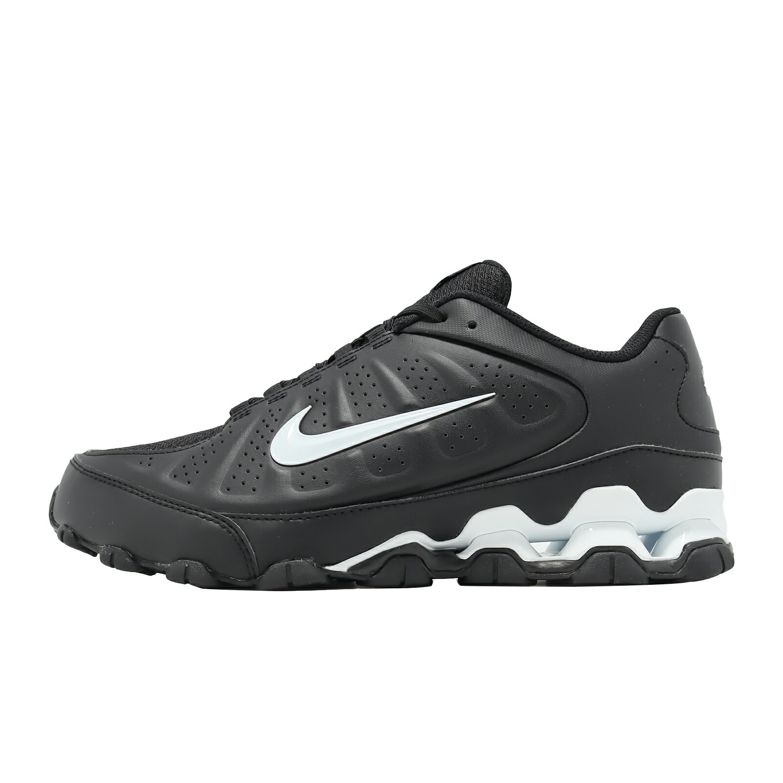 Nike 休閒鞋 Reax 8 NSW SL 男鞋 黑 緩震 皮革 運動鞋 IR5118-004
