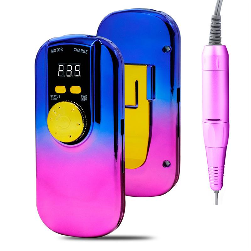 新款美甲打磨機 充電便攜式指甲油磨甲器電動卸甲修甲打磨儀SG701