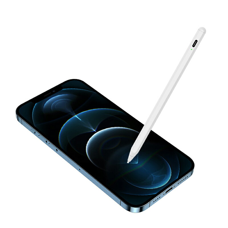 手寫筆iPhone13/12/mini/pro Max主動式電容筆5G手機蘋果11/XR/Xs細頭觸控筆8plus/7/6寫字繪畫pencil觸屏筆 1