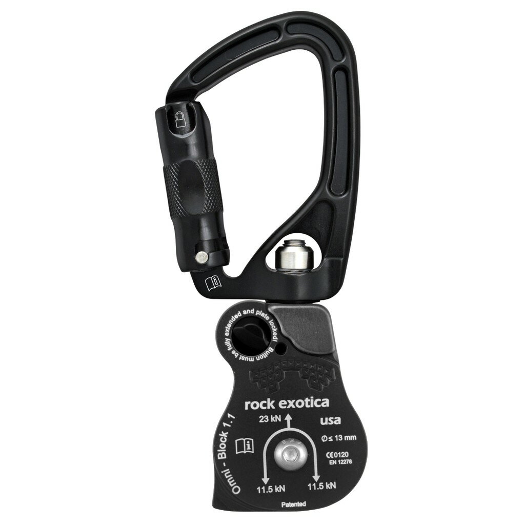 [全新正品］Rock Exotica-Omni-Block 1.1“ SwivaBiner萬象鉤環滑輪